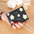 Women's Solid Color Flower Pu Leather Lock Clasp Wallets