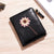 Women's Solid Color Flower Pu Leather Zipper Buckle Wallets