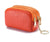 Women's Solid Color Leather Zipper Coin Purses