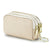 Women's Solid Color Leather Zipper Coin Purses