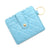 Women's Solid Color Lingge Leopard Pu Leather Zipper Coin Purses