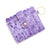 Women's Solid Color Lingge Leopard Pu Leather Zipper Coin Purses