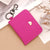 Women's Solid Color Polyester Hidden Buckle Wallets