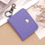 Women's Solid Color Polyester Hidden Buckle Wallets