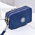 Women's Solid Color Polyester Zipper Coin Purses