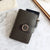 Women's Solid Color Pu Leather Buckle Coin Purses