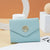 Women's Solid Color Pu Leather Buckle Coin Purses