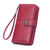 Women's Solid Color Pu Leather Buckle Wallets