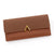 Women's Solid Color Pu Leather Buckle Wallets