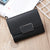 Women's Solid Color Pu Leather Buckle Wallets