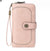 Women's Solid Color Pu Leather Buckle Wallets