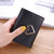 Women's Solid Color Pu Leather Buckle Wallets