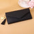 Women's Solid Color Pu Leather Buckle Wallets