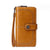 Women's Solid Color Pu Leather Buckle Wallets