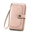 Women's Solid Color Pu Leather Buckle Wallets