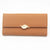 Women's Solid Color Pu Leather Buckle Wallets