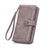 Women's Solid Color Pu Leather Buckle Wallets