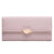 Women's Solid Color Pu Leather Buckle Wallets