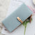 Women's Solid Color Pu Leather Buckle Wallets