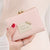 Women's Solid Color Pu Leather Clasp Frame Wallets