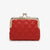 Women's Solid Color Pu Leather Clipped Button Wallets