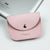 Women's Solid Color Pu Leather Flip Cover Kids Wallets