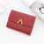 Women's Solid Color Pu Leather Flip Cover Wallets