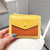 Women's Solid Color Pu Leather Flip Cover Wallets