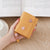 Women's Solid Color Pu Leather Flip Cover Wallets