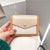 Women's Solid Color Pu Leather Flip Cover Wallets