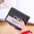 Women's Solid Color Pu Leather Flip Cover Wallets