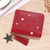 Women's Solid Color Pu Leather Hook Loop Wallets