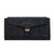 Women's Solid Color Pu Leather Lock Clasp Wallets