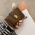 Women's Solid Color Pu Leather Lock Clasp Wallets