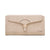 Women's Solid Color Pu Leather Lock Clasp Wallets