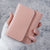 Women's Solid Color Pu Leather Open Wallets