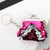 Women's Solid Color Pu Leather Sequins Zipper Coin Purses