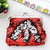 Women's Solid Color Pu Leather Sequins Zipper Coin Purses