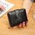 Women's Solid Color Pu Leather Side Zipper Wallets