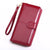 Women's Solid Color Pu Leather Wallets