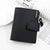 Women's Solid Color Pu Leather Zipper Buckle Wallets