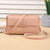 Women's Solid Color Pu Leather Zipper Buckle Wallets