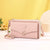 Women's Solid Color Pu Leather Zipper Buckle Wallets