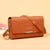 Women's Solid Color Pu Leather Zipper Buckle Wallets