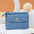 Women's Solid Color Pu Leather Zipper Card Holders