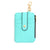 Women's Solid Color Pu Leather Zipper Card Holders