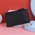 Women's Solid Color Pu Leather Zipper Card Holders