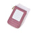 Women's Solid Color Pu Leather Zipper Card Holders