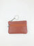 Women's Solid Color Pu Leather Zipper Coin Purses