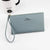 Women's Solid Color Pu Leather Zipper Coin Purses